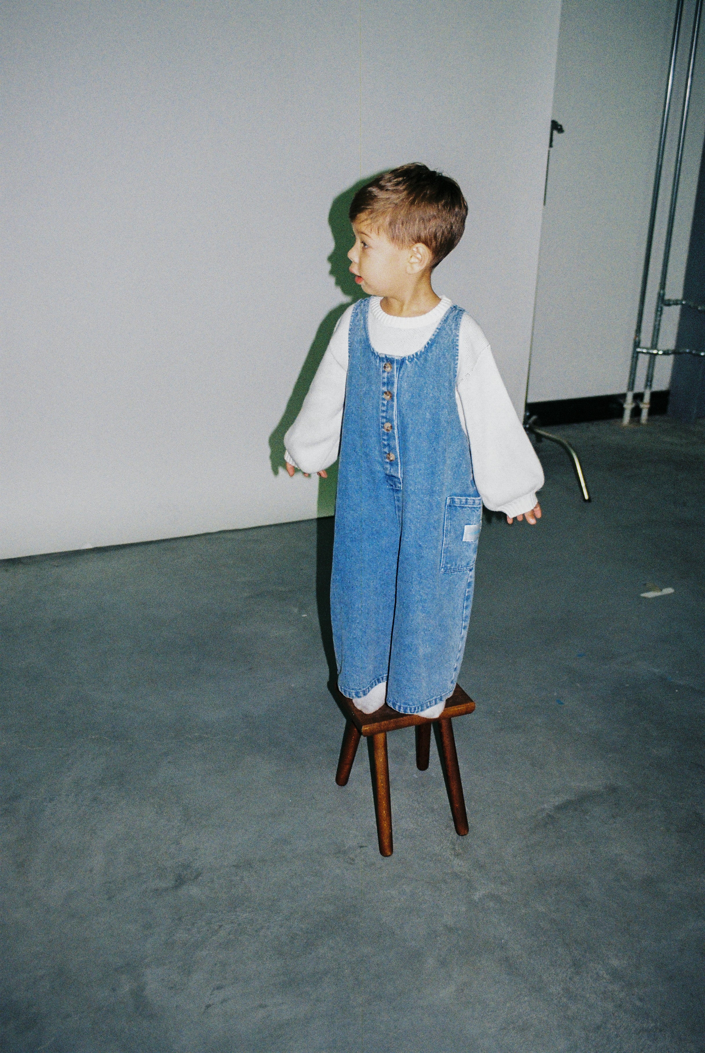 Kids demin overalls 